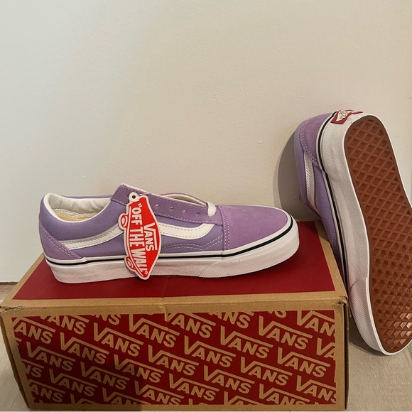 VIOLET TULIP OLD SKOOL VANS | BRAND NEW - Picture 2 of 4
